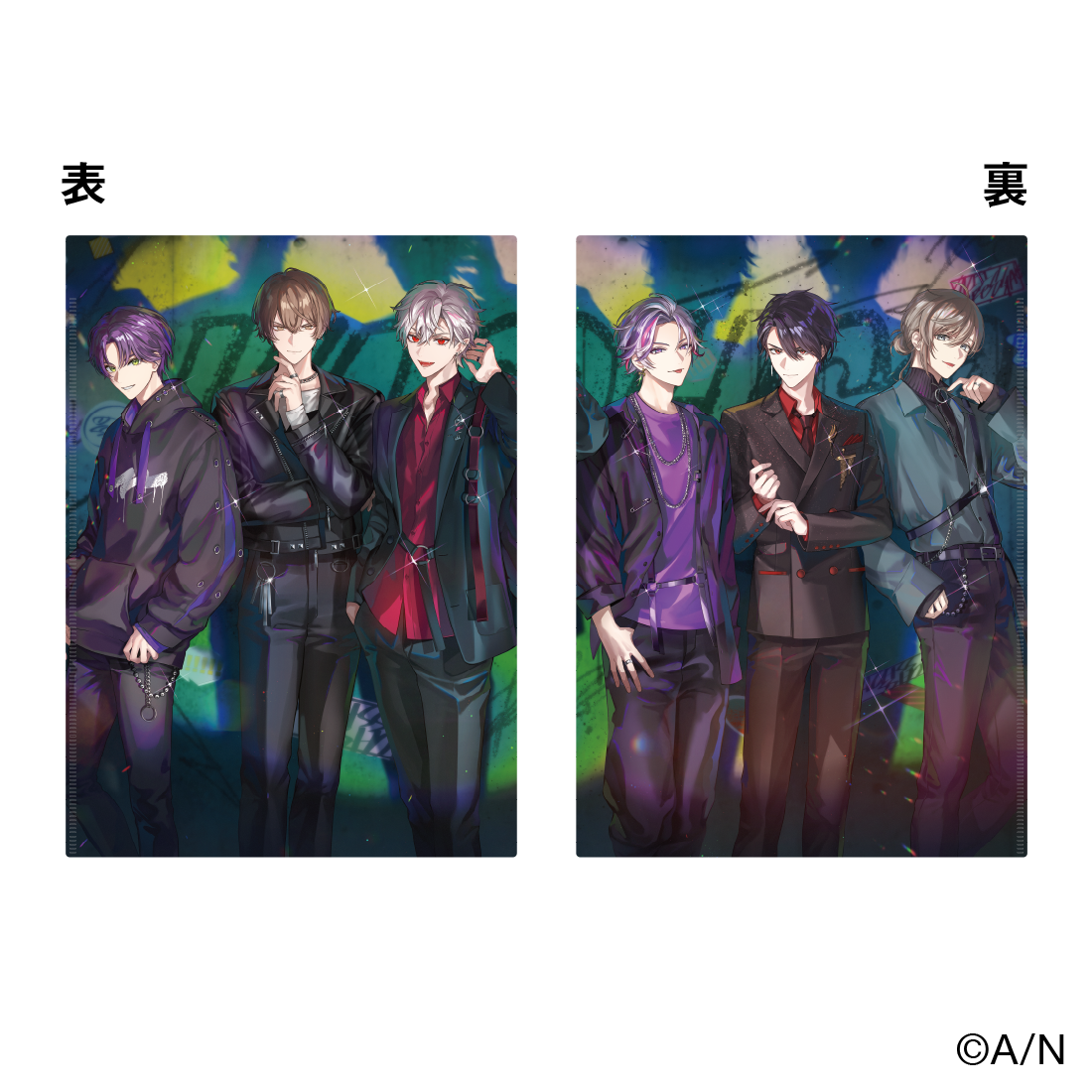 【VACHSS LIVE “THE TAKEOVER”】Wポケットクリアファイル【にじフェス2026】